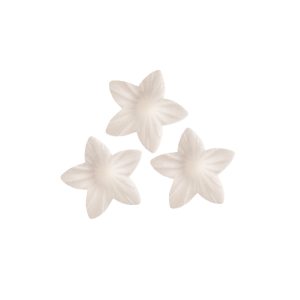 LILAS EM OBREIA PEROLA BRANCO 2 CM