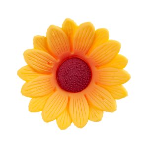DECORAÇÃO AÇÚCAR MARGARIDAS AMARELAS Ø 6.5CM