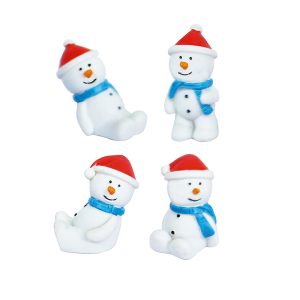 FIGURAS RESINA PARA BOLO REI BONECO DE NEVE 3~3.5CM