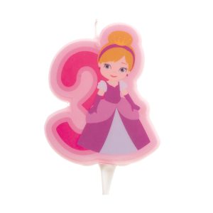 EXPOSITOR 12 VELAS 2D PRINCESA Nº 3-7 CM