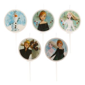 VELAS DE ANIVERSÁRIO FROZEN Ø 3CM