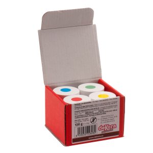 KIT 4 CORANTES ALIMENTARES EM GEL HIDROSSOLÚVEIS (4 X 30G)