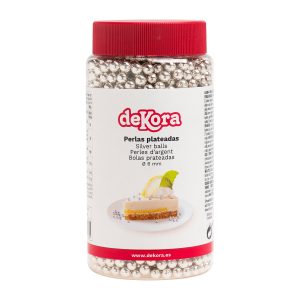 PÉROLAS DE AÇÚCAR DE PRATA Ø 0.6CM 500GR