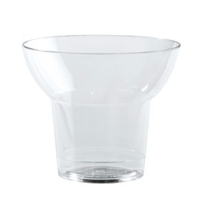 VASITO PLASTICO TRANSPARENTE SOFTICE 70X59MM