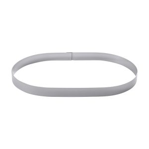 FORMA OVAL AÇO INOXIDÁVEL 216x112 H 20 MM