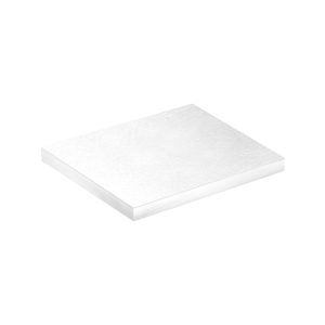BASE PARA BOLO QUADRADA BRANCA 30X30H1.2CM
