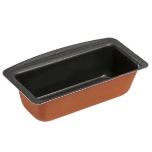 FORMA PLUMCAKE AÇO NÃO ADERENTE 280MM H 80MM