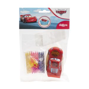 KIT PVC RETAIL CARS COM 10 VELAS PARA DECORAR BOLOS