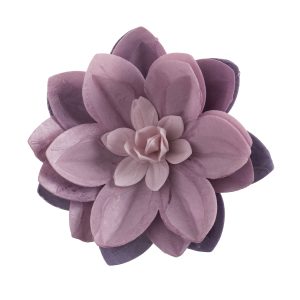 NENÚFAR WAFER COR LILÁS 14CM