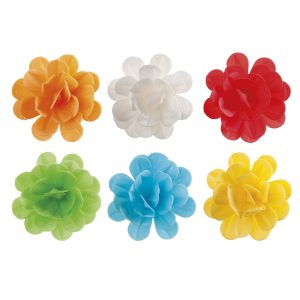 ROSAS DE CORES SORTIDAS 7CM