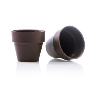 VASO GRANDE DE CHOCOLATE PRETO H55MM