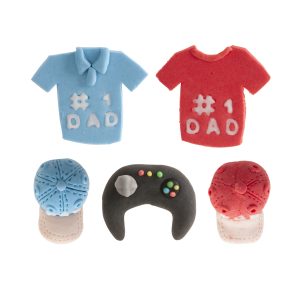 DECORAÇÃO AÇUCARADA 2D YOUNG DAD 5 FIGURAS