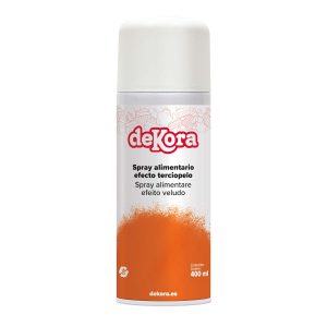 NOVO SPRAY EFEITO DE VELUDO COLOR LARANJA 400ML