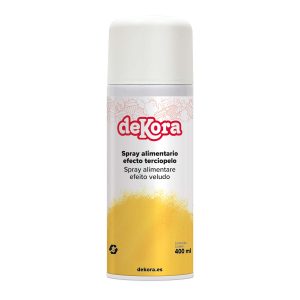 NOVO SPRAY EFEITO DE VELUDO AMARELO 400ML