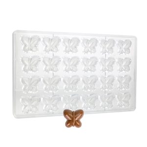 MOLDE DE POLICARBONATO BORBOLHA - 275X175X25,5MM - 24 PZ