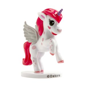 SET 6 FIGURAS PVC UNICORNIO 9 CM