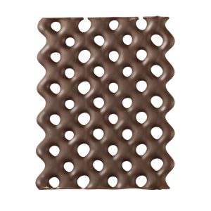 RETÂNGULO REDONDO PRETO GRANDE 50X65 MM - 0,65 KG - 100 UNID