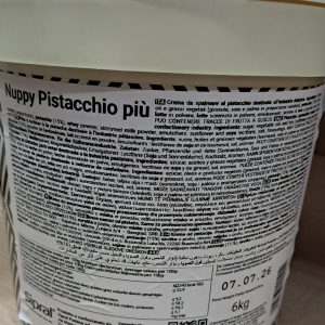 NUPPY PISTACHO PIU - CREME PISTACHO BL 6KG
