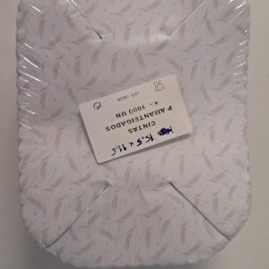 CINTAS PARA QUEQUES "AMANTEIGADOS" 15,5cm X 11,5cm - 1000 unidades