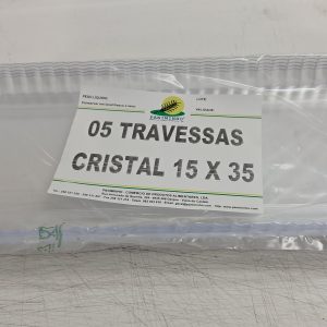 TRAVESSAS DE PLÁSTICO “CRISTAL” PARA SOBREMESAS - 35 x 15 CM