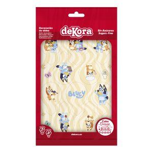 DECORAÇÕES DE OBREIA  BLUEY 6,5X4CM A5
