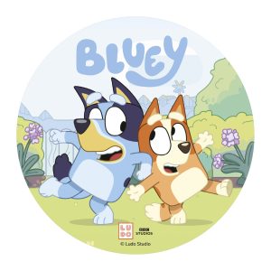 DISCO HÓSTIA BOLO BLUEY 20CM