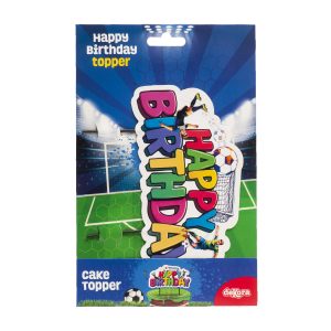 CAKE TOPPERS PAPEL FUTEBOL 17,5CM