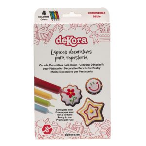 SET 4 CORES DE GEL DE COBERTURA (4X19G)