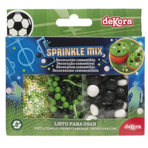 MISTURA DE SPRINKLES FUTEBOL 70G (3X23.3G)