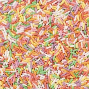 BORRIFOS MISSANGAS COLORIDA (GRANULADO AÇUCAR COLORIDO) - 1KG