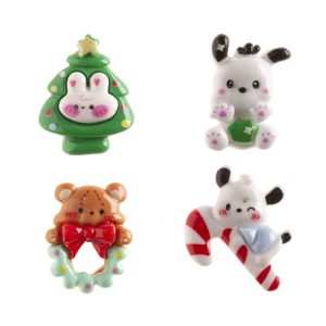 FIGURINAS DE NATAL ADORÁVEIS 2D - 3-3.5CM