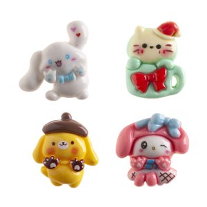 FIGURINHAS ROSCON 2D SORT. BRINQUEDOS DE PELÚCIA 3–3.5CM PVC