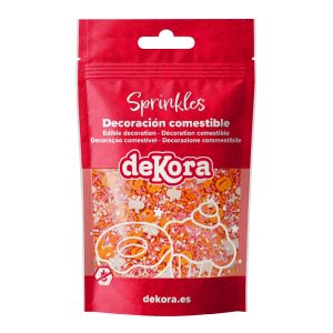 MISTURA DE SPRINKLES ABÓBORA E FANTASMA HALLOWEEN BOO-TIFUL 100GR